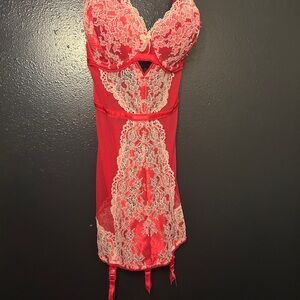 VS garter chemise